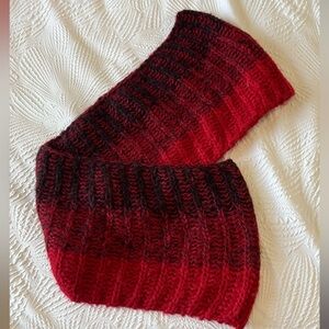 BP Black and Red Infinity Scarf